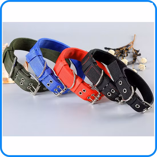 Factory Price Pet Puppy Dog Nylon Pet Collar (HP-107)