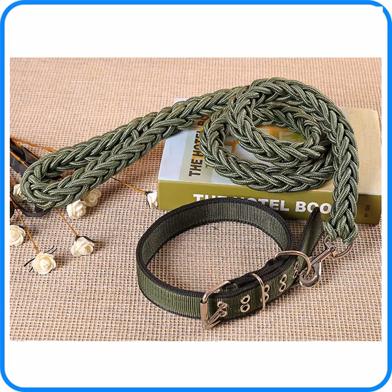 Factory Price Pet Puppy Dog Nylon Pet Collar (HP-107)