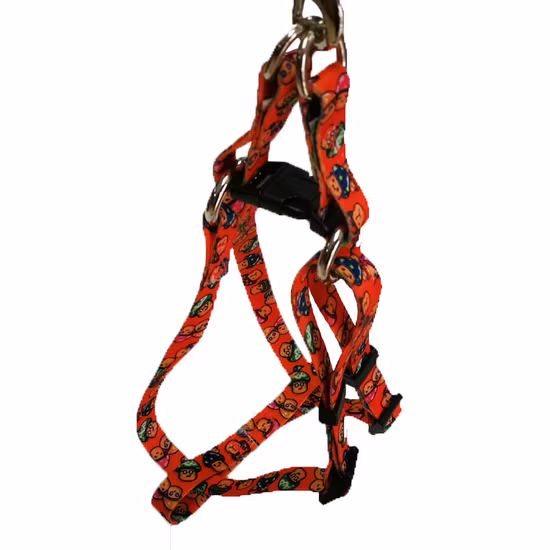Accessori per animali domestici in nylon/poliestere con stampa personalizzata, imbracature e guinzagli retrattili per animali domestici, guinzaglio antiurto per gatti personalizzato e collare da addestramento per cani