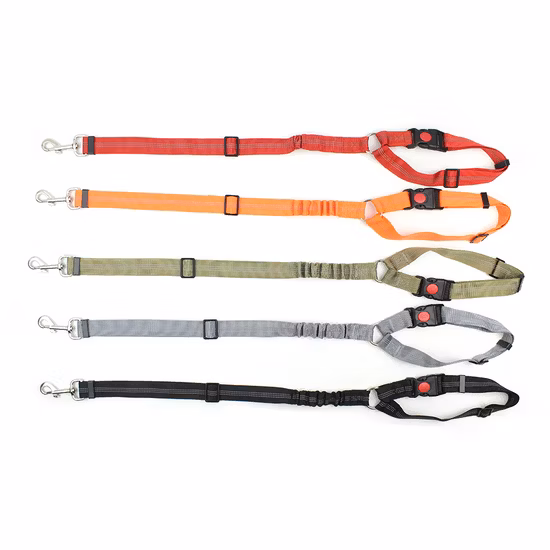 Pb-005 Imbracatura di sicurezza elastica in nylon elastico regolabile per animali domestici