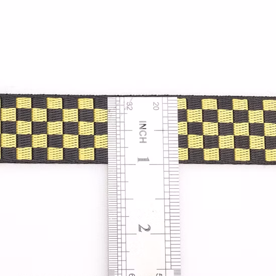 Vendita all'ingrosso di nastri jacquard in polipropilene con motivo mimetico personalizzati da 25 mm