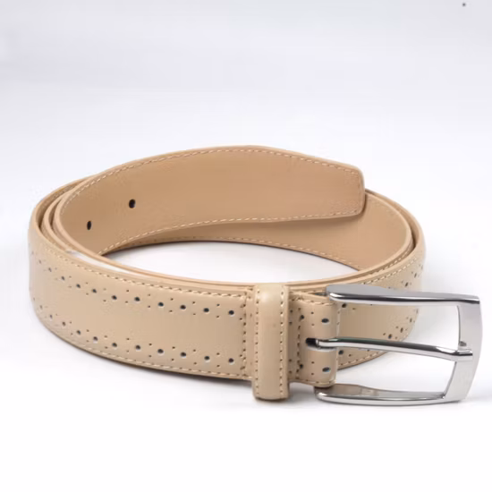 Cintura in PU da uomo dal design per il tempo libero con fibbia ad ardiglione