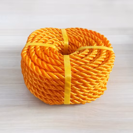 3/4/8/12 Filo Attrezzatura da pesca Plastica marina Cotone Poliestere PP Nylon Ditale Ormeggio Polipropilene Prezzo Macrame Verricello per nave Polietilene Corda tigre