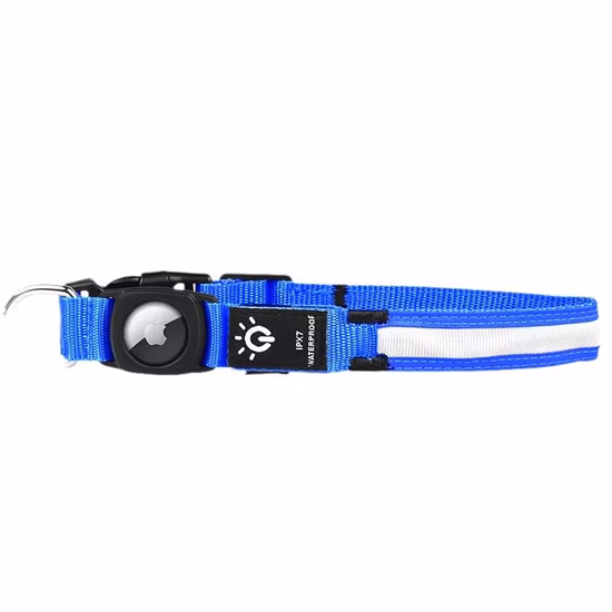 Collare per cani LED regolabile con luce notturna fluorescente di nuovo arrivo