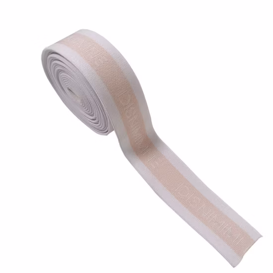 Tessuto elastico jacquard dal design personalizzato in fabbrica per abbigliamento, biancheria intima sportiva